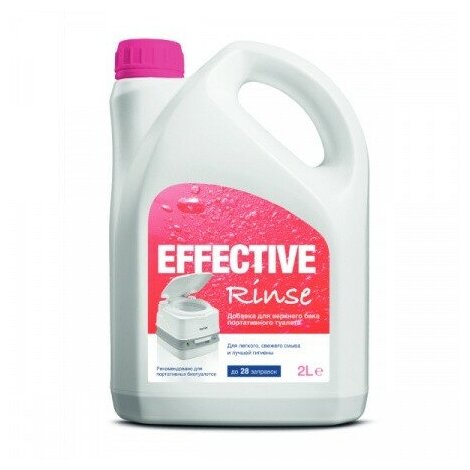 Жидкость для биотуалета Thetford Effective Rinse 2л - фотография № 2
