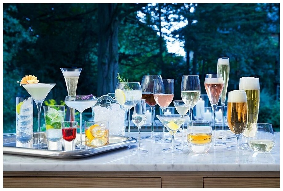 Набор стаканов LSA Bar Whisky Tumbler BR42, 275 мл, 2 шт., прозрачный LSA INTERNATIONAL - фото №4
