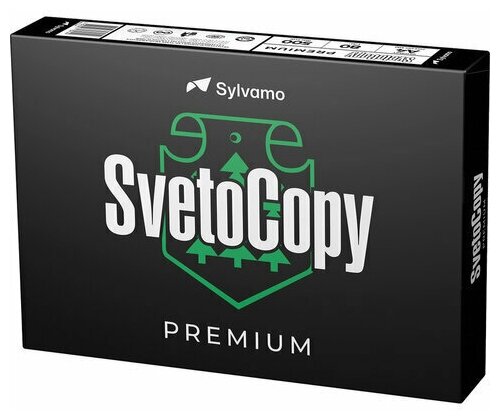 Бумага для офисной техники SvetoCopy Premium (А4, марка B, 80 г/кв. м, 500 листов)