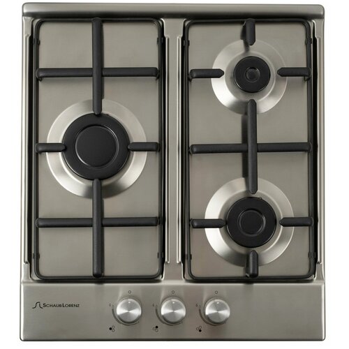 Варочная панель встраиваемая газовая Schaub Lorenz SLK GE4011 45 см газ-контроль электроподжиг 1219000₽