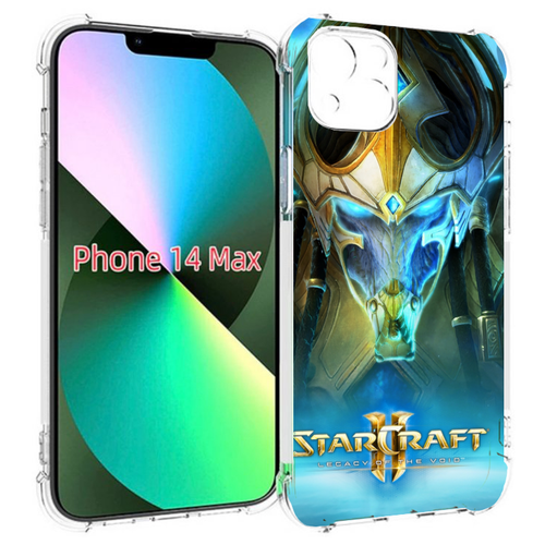 Чехол MyPads StarCraft II Legacy of the Void для iPhone 14 Plus (6.7) задняя-панель-накладка-бампер чехол mypads starcraft ii legacy of the void для infinix note 12 i x667 задняя панель накладка бампер