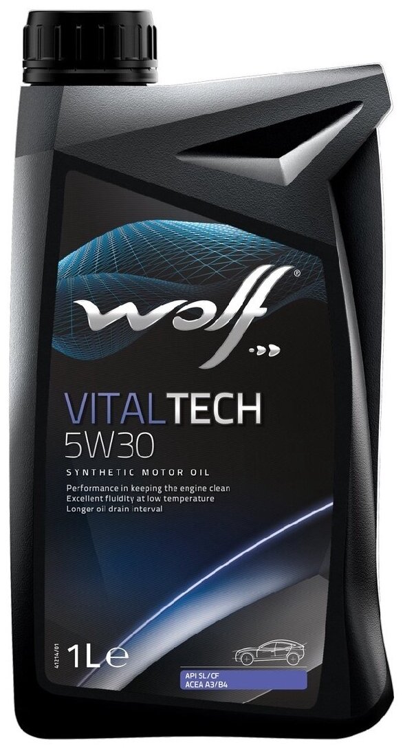 Масло моторное Wolf vitaltech 5w30 1л. 8309809