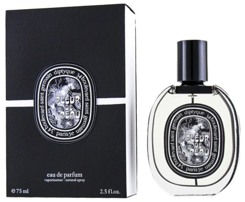 Diptyque, Fleur De Peau, 75 мл, парфюмерная вода женская