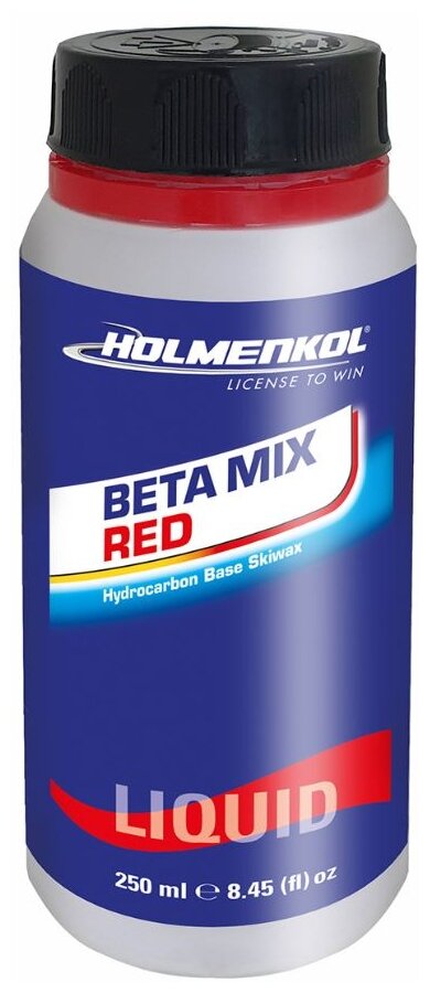 Мазь для лыж Holmenkol Betamix liquid Red