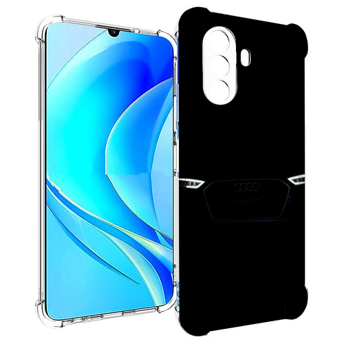 Чехол MyPads audi ауди 3 мужской для Huawei Nova Y70 / Nova Y70 Plus (MGA-LX9N) / Huawei Enjoy 50 задняя-панель-накладка-бампер чехол mypads rolls royce ролс ройс 3 мужской для huawei nova y70 nova y70 plus mga lx9n huawei enjoy 50 задняя панель накладка бампер