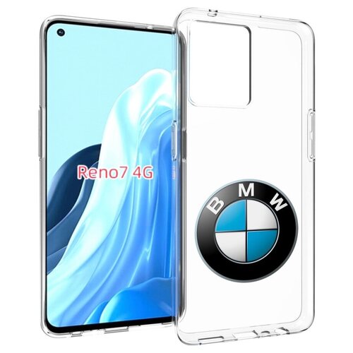 Чехол MyPads bmw-бмв-7 мужской для OPPO RENO 7 4G задняя-панель-накладка-бампер