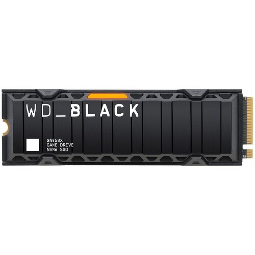WD SSD Black SN850X, 2.0TB, M.2(22x80mm), NVMe, PCIe 4.0 x4, 3D TLC, R/W 7300/6600MB/s, IOPs 1 200 000/1 100 000, TBW 1200, DWPD