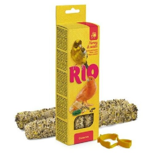 Рио Палочки для канареек с медом и полезными семенами 2х40 г 0,08 кг 49144 (2 шт)