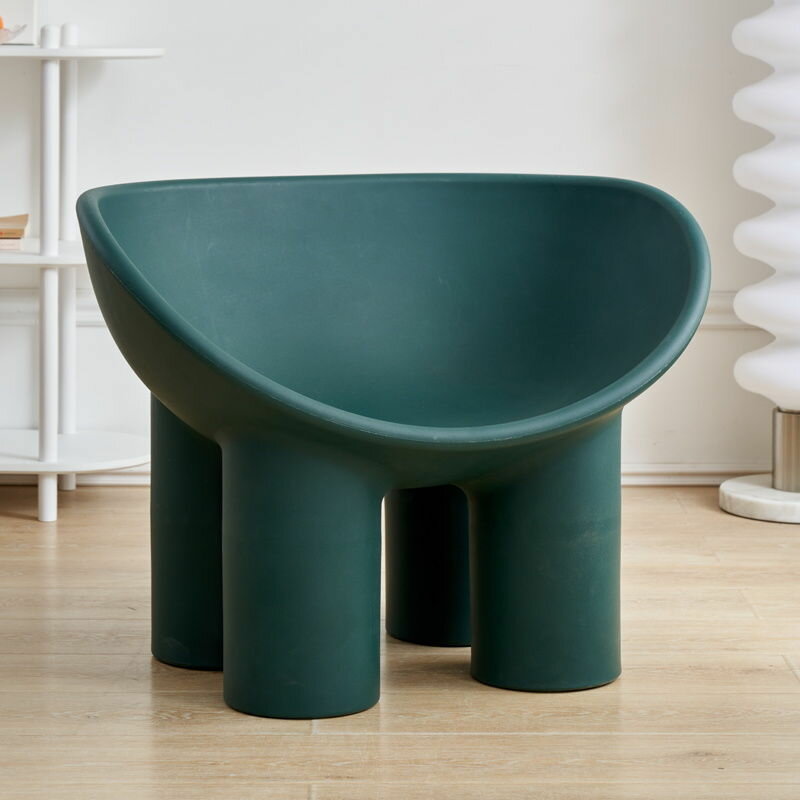 Кресло большое для взрослого Roly Poly Polyethylene Armchair (темно-зеленый)
