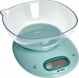 Весы кухонные Delta KCE-34 Silver - фото №1