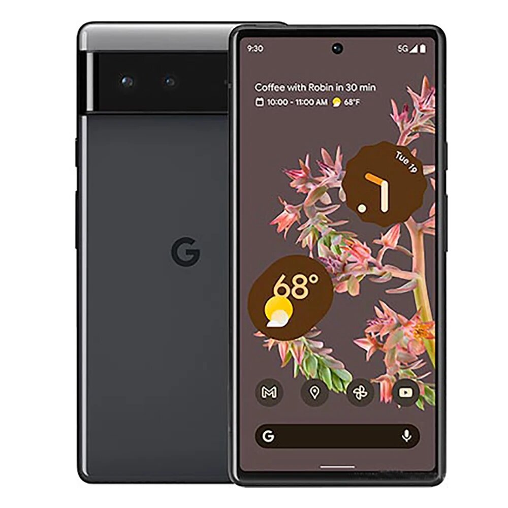 Смартфон Google Pixel 6,4 дюйма, 8 ГБ ОЗУ 128 ГБ 256 Гб ПЗУ ...