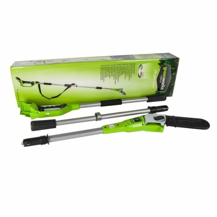 Высоторезы Электрические Высоторез-сучкорез Greenworks G24PS20 24V (20 см) аккумуляторный