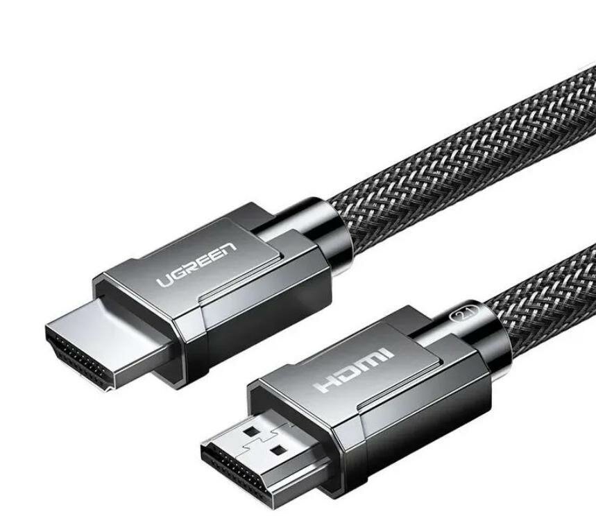 Кабель UGREEN HD135 (70320) 8K HDMI 2.1. Длина 1,5 м Серый