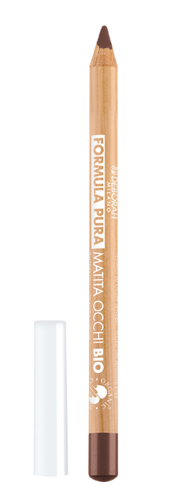 Карандаш для глаз Deborah Milano Formula Pura Organic Eye Pencil, тон 02 коричневый, 1,2 г