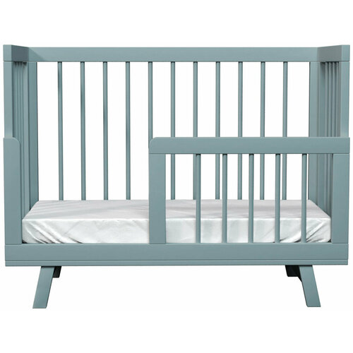 Кроватка для новорожденного Lillaland Lilla Aria серая