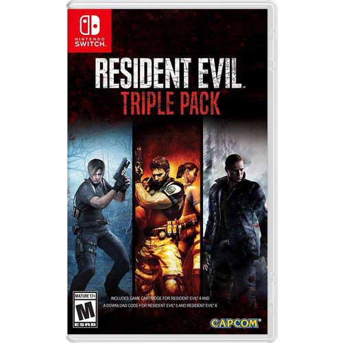 Игра Resident Evil Triple Pack US Английская версия для Nintendo Switch 4790₽