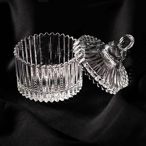 Стеклянная банка с крышкой 75 мл 714₽