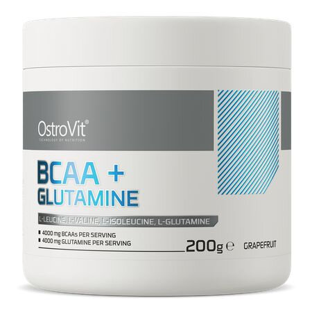 OstroVit, BCAA + Glutamine, 200 г, Апельсин