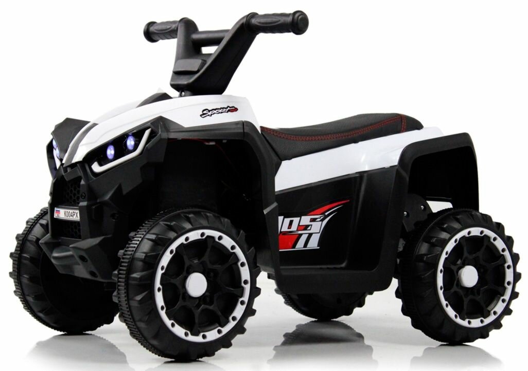 Детский электроквадроцикл RiverToys K004PX Белый