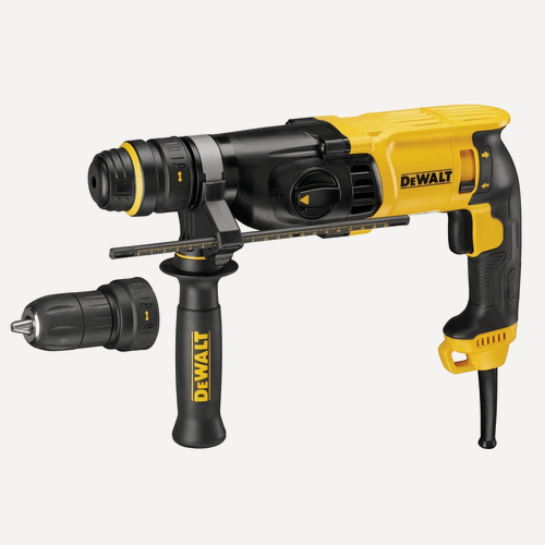 Изображение товара Перфоратор DeWalt D25134K (SDS-plus, 800 Вт, 5540 уд/мин, 1500 об/мин, энергия удара: 3 Дж)