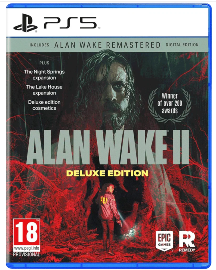 Alan Wake 2 Remastered Deluxe Edition (русские субтитры) (PS5)