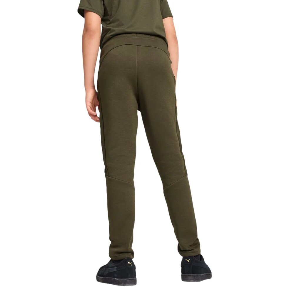 Брюки  PUMA, размер 116, зеленый — фото 1