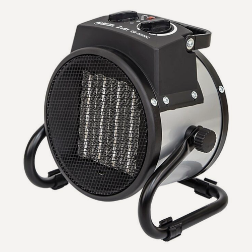 Изображение товара Тепловая пушка Quattro Elementi QE-2000C, серый, электрическая