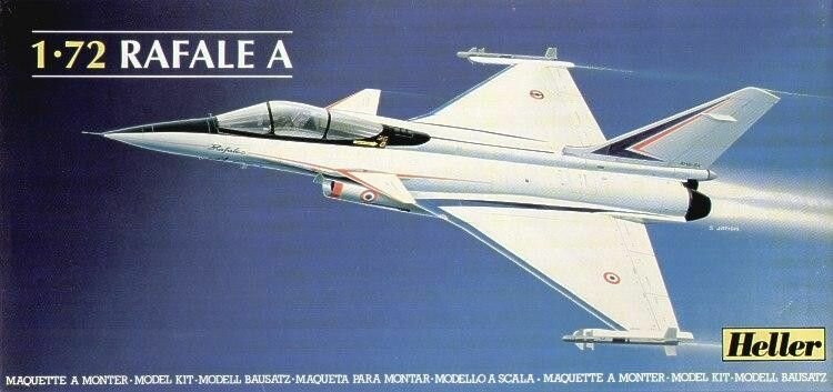 Истребитель Rafale A (1/72) Heller 80320