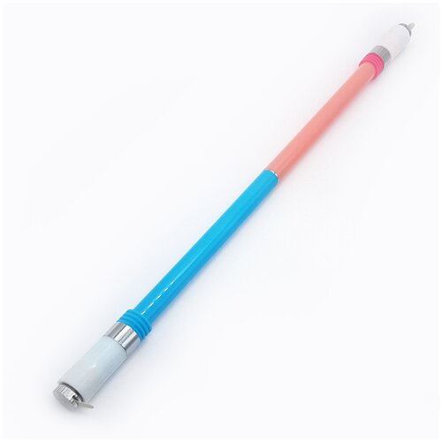 Ручка трюковая Penspinning Long Led Mod розовый  голубой