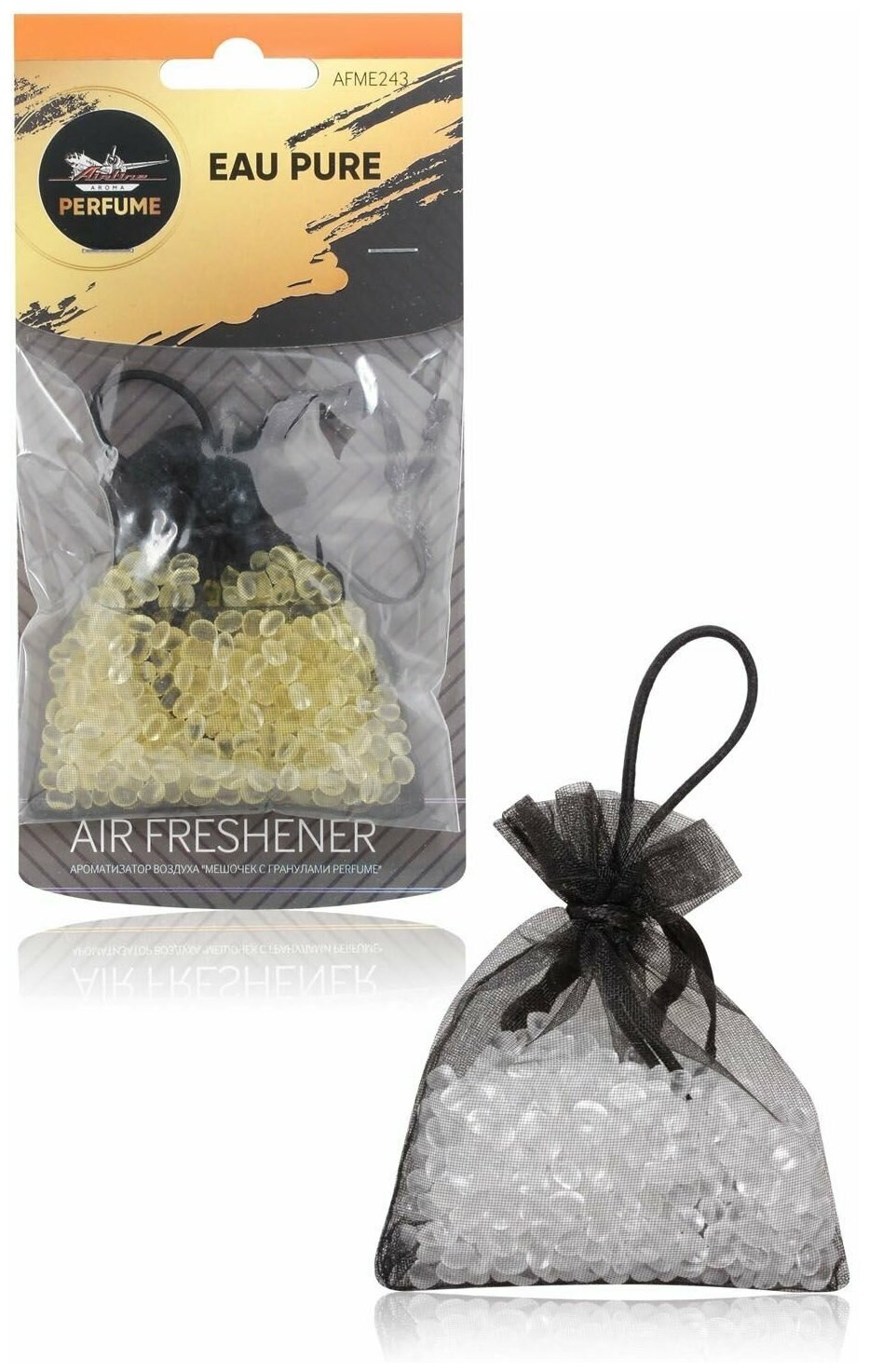 Ароматизатор подвесной Мешочек с гранулами Perfume EAU PURE (AFME243) AIRLINE Арт. afme243