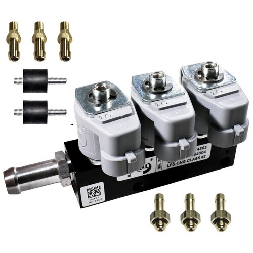 Газовые форсунки RAIL IG1 2 ом на 3 цилиндра /CC7/