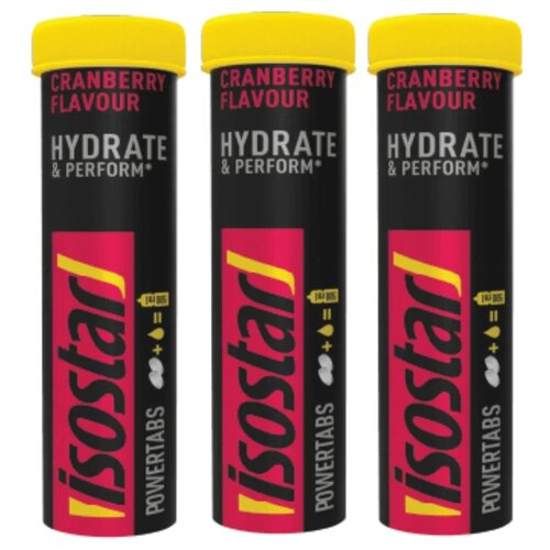 Изотоник IsoStar Powertabs клюква 10 шт. 3 шт.