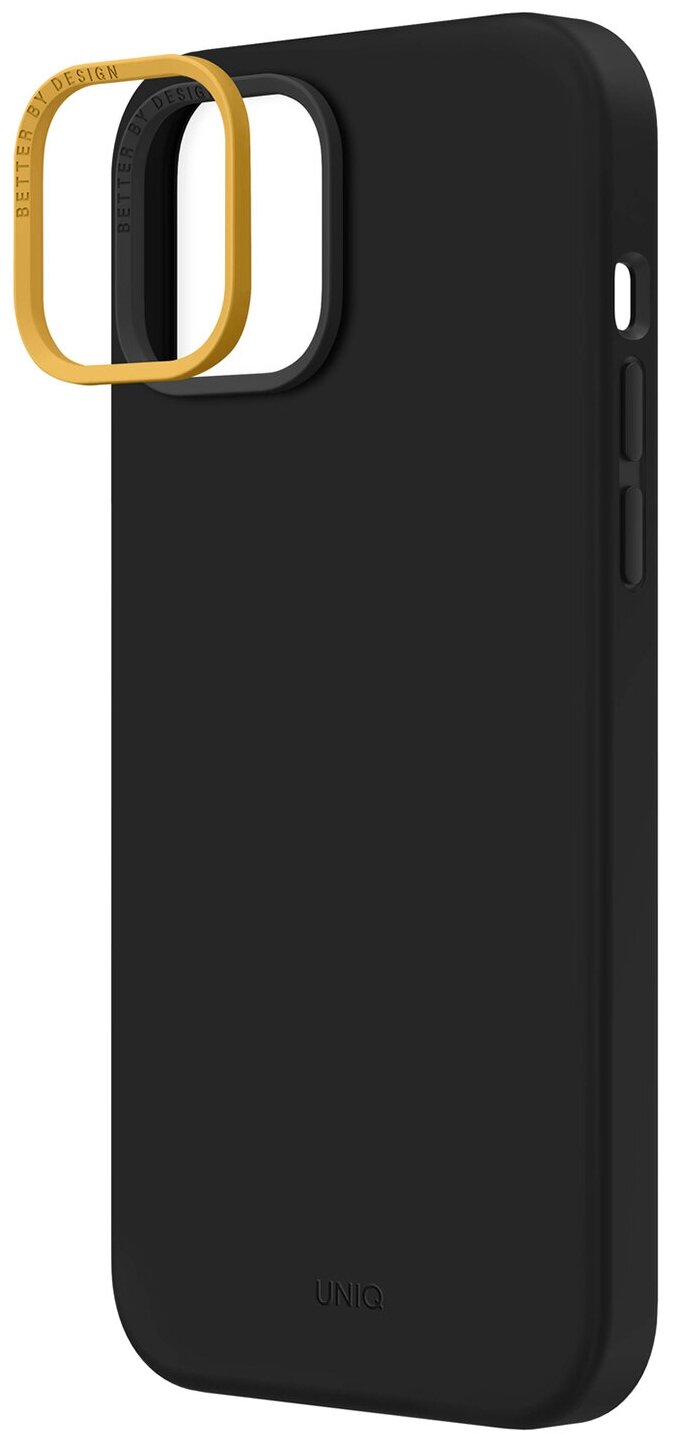 Uniq для iPhone 14 чехол LINO Black