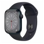 Пленка защитная гидрогелева на экран смарт-часов Apple Watch 8 45 mm - 2 шт - изображение