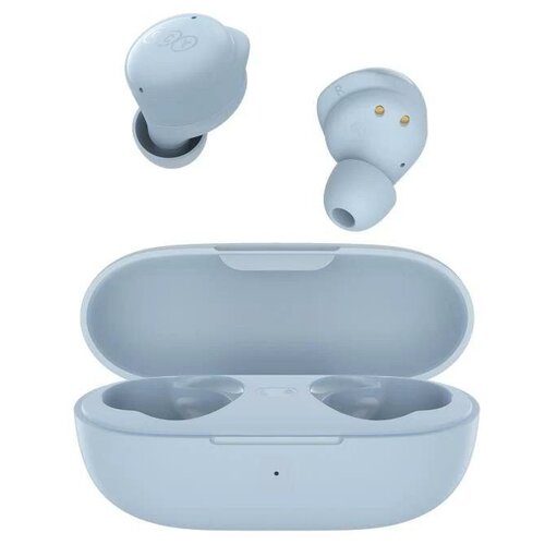 Гарнитура вкладыши QCY T17 синий беспроводные bluetooth в ушной раковине 153800₽