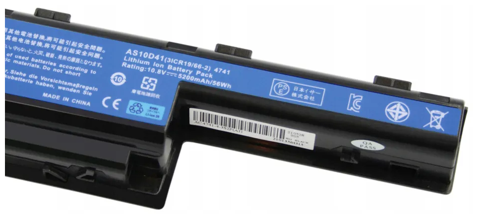 Аккумулятор для Acer Aspire AS10D31 / Aspire V3-571G / Aspire 5750G / Aspire 5742G / Aspire E1-571G / Aspire 5560 / Aspire 5750 / Aspire V3-771G — фото 1