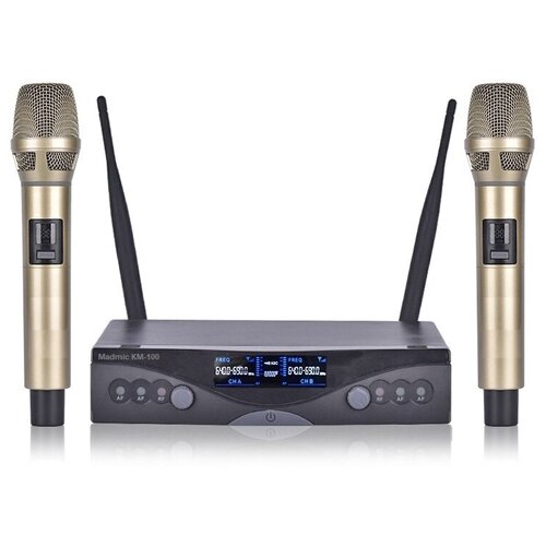Madmic KM-100 - радиосистема вокальная с 2 ручными микрофонами 890000₽