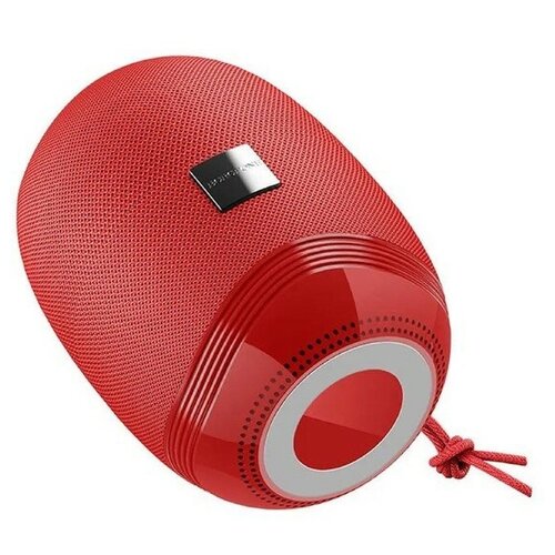 Портативная колонка Borofone R6, 10 Вт, BT5.0, AUX, FM, microSD, USB, 1200 мАч, красная