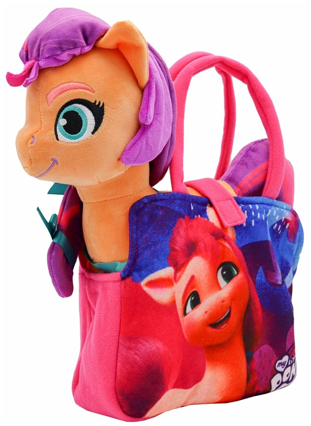 Мягкая игрушка пони в сумочке Санни/ Sunny My Little Pony 25 см, 12091