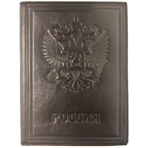 фото Обложка для паспорта макей, коричневый
