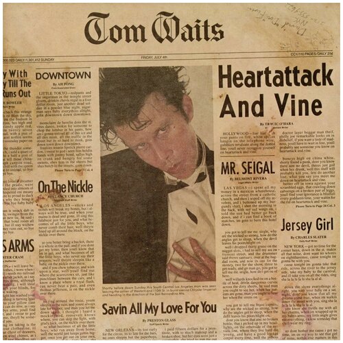 tom waits mule variations vinyl Waits Tom Виниловая пластинка Waits Tom Heartattack And Vine