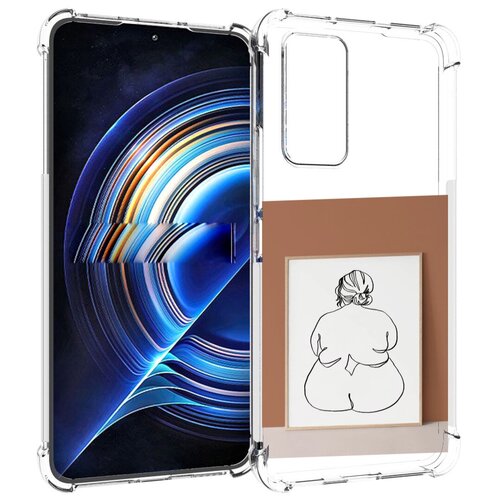 Чехол MyPads Body Positive Female Figure Line Art женский для Tecno Camon 19 Neo задняя-панель-накладка-бампер чехол mypads body positive female figure line art женский для vivo iqoo neo 6 5g задняя панель накладка бампер