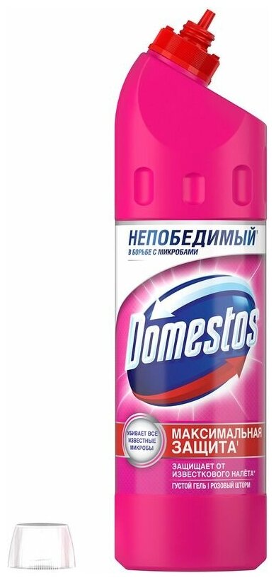 Гель универсальный Розовый шторм Domestos, 750 мл - фотография № 7