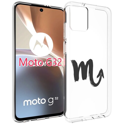 Чехол MyPads знак-зодиака-скорпион-7 для Motorola Moto G32 задняя-панель-накладка-бампер чехол mypads знак зодиака скорпион 1 для motorola moto g32 задняя панель накладка бампер