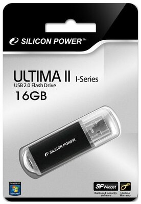 Silicon Power Ultima II-I Series 16GB USB 2.0 Flash Drive 