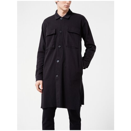 фото Рубашка thom krom цвет черный размер 48