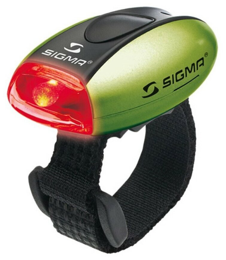 Фонарь задний Sigma Micro-R, цвет Зеленый