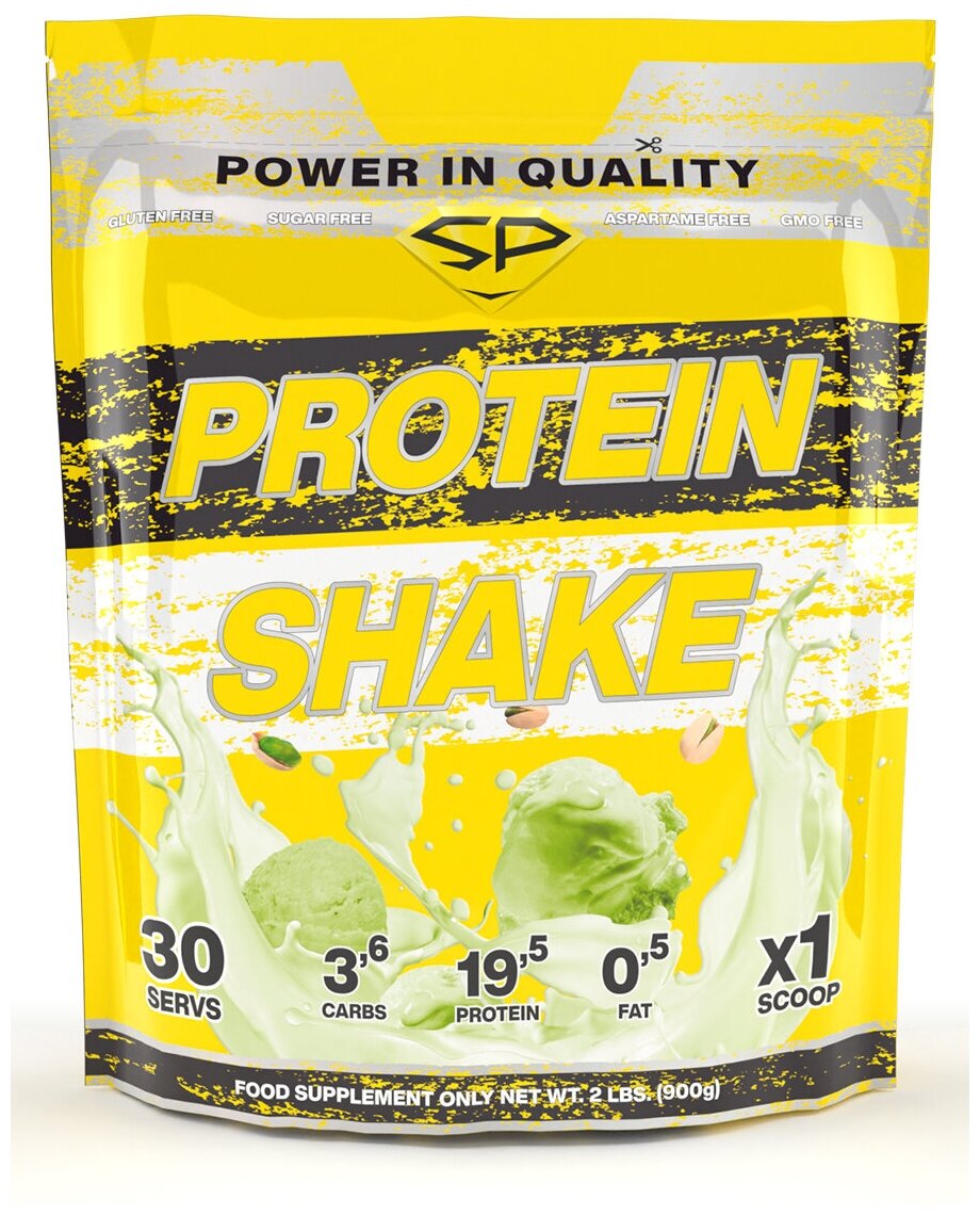 STEEL POWER Protein Shake (900 грамм) (Фисташка)