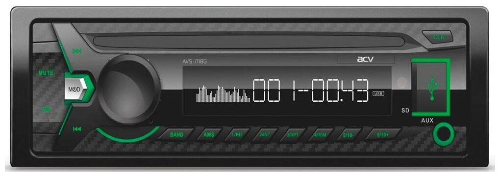 USB/SD-магнитола ACV AVS-1718G