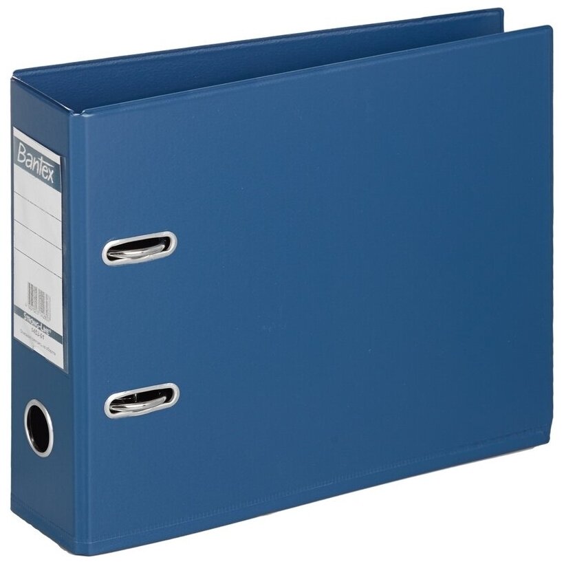 Папка-регистратор Bantex 1453-01, формат А5, горизонтальная, 70 мм, темно-синий